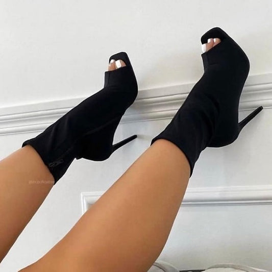 Suede ankle boots