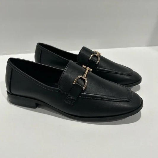 Black Horsebit loafers